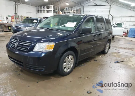 2010 Dodge Grand Caravan Se из США, поврежденный, VIN 2D4RN4DE5AR144529